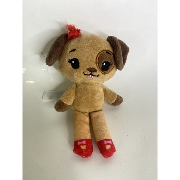 Tiny Tukkins Playset Replacement Puppy Dog with Patch Stuffed Animal Plush 3in - Picture 1 of 5